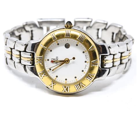 gold fendi watch women's|Fendi watches women gold.